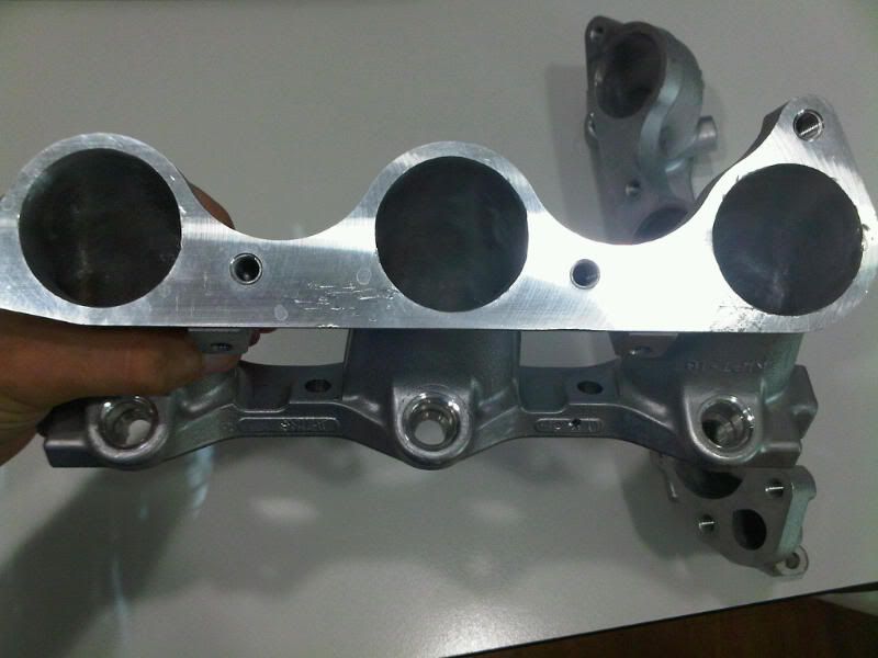 Installed P2R Ported Runners, Throttle Body Spacer (Dyno Sheet's